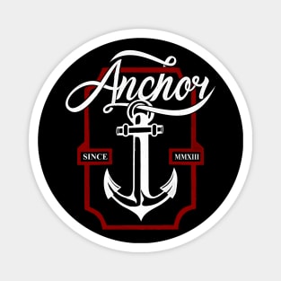 Anchor Vintage Artwork Magnet